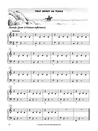 2 Fois 10 Doigts. 4 Mains - Clara Rullman - Partition - Piano